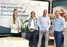 AB midden Nederland: Jacco Westenhout, Heleen van den Berg, Martha van der Elst en Dolf van Leeuwen staan voor al uw personeelszaken